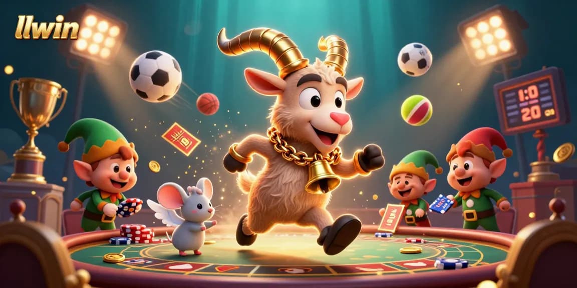 Experience thrilling gameplay at llwin with festive characters and dynamic casino action.