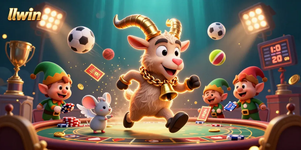 Experience thrilling gameplay at llwin with festive characters and dynamic casino action.