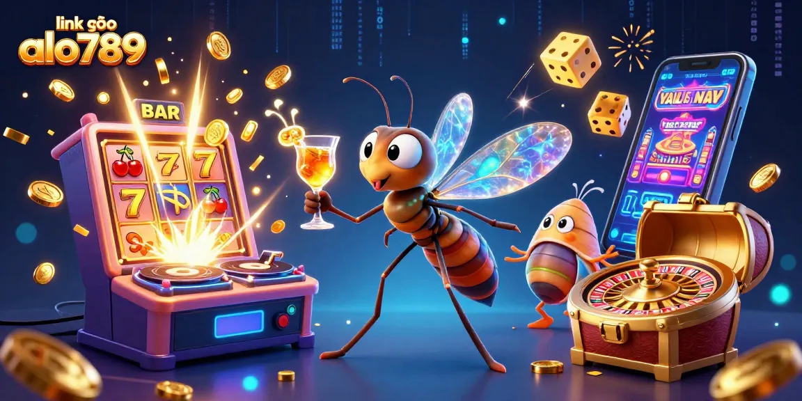 Engage with the exciting link vào alo789 at the casino, featuring a vibrant atmosphere of games.