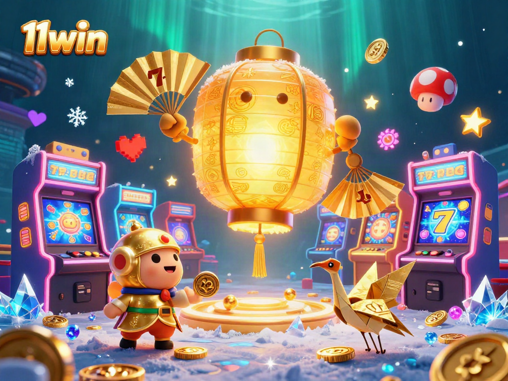 Experience thrilling gameplay with 11win's vibrant slot machines featuring lucky 7s and fruit symbols.