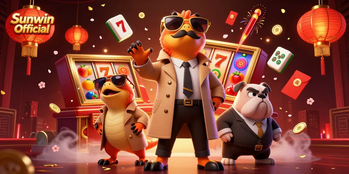 Engage in thrilling games at Sunwin Official with 3D raptors in disguise at a VIP casino.