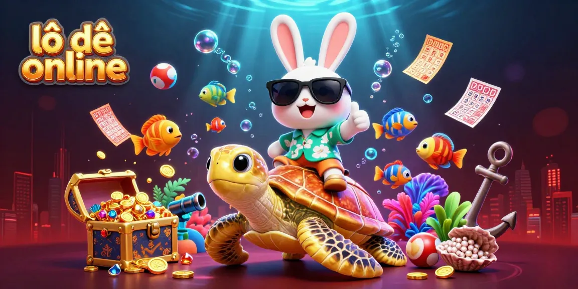 Join the thrill of lô đề online with luck and rewards captured in a vibrant 3D fantasy scene.