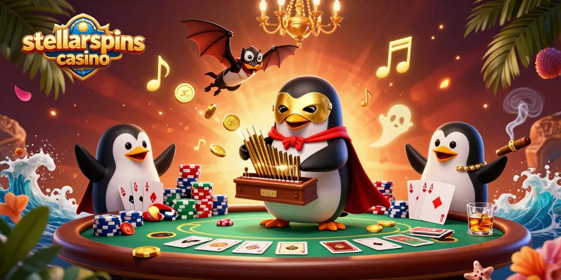 Experience winning action at stellarspins casino with animated gambling elements.