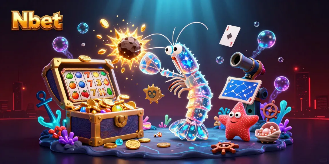 Nbet engages players with thrilling slot reels and explosive treasures in a vibrant underwater casino adventure.