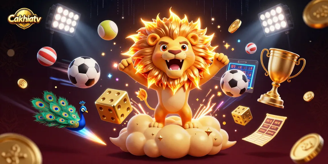 Cakhiatv enhances your betting experience with thrilling live sports events and dynamic gaming visuals.