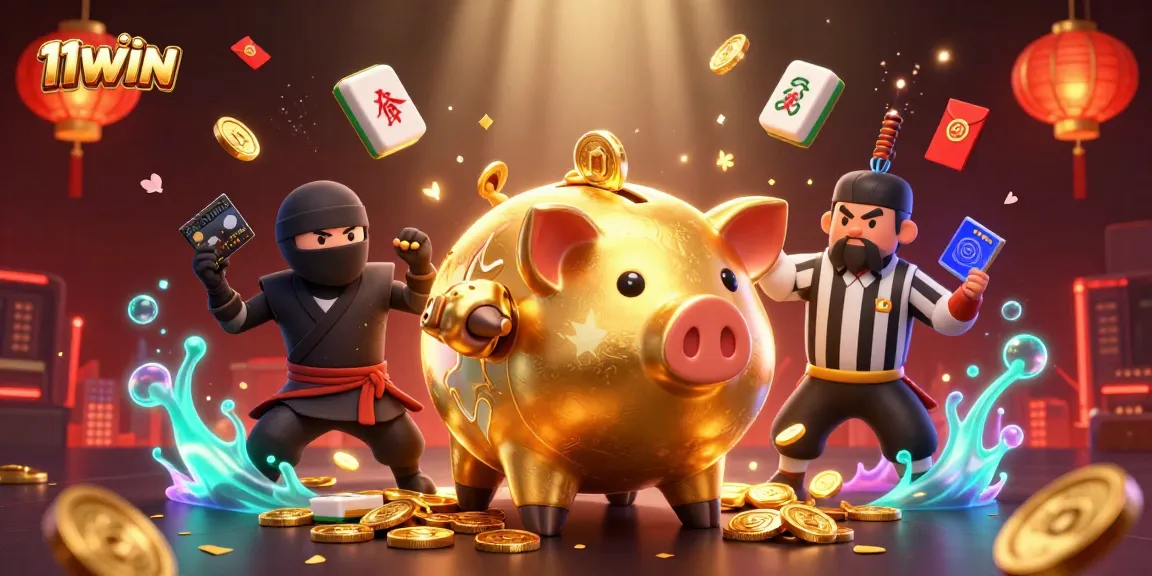 Experience thrilling gameplay at 11WIN with a dynamic scene of gaming and luck.